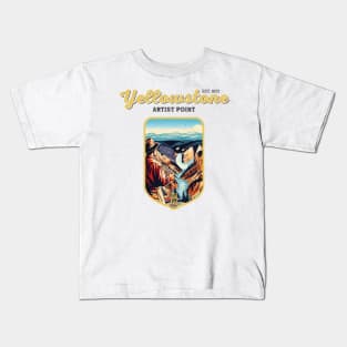 USA - NATIONAL PARK - YELLOWSTONE - Yellowstone Artists Point -36 Kids T-Shirt